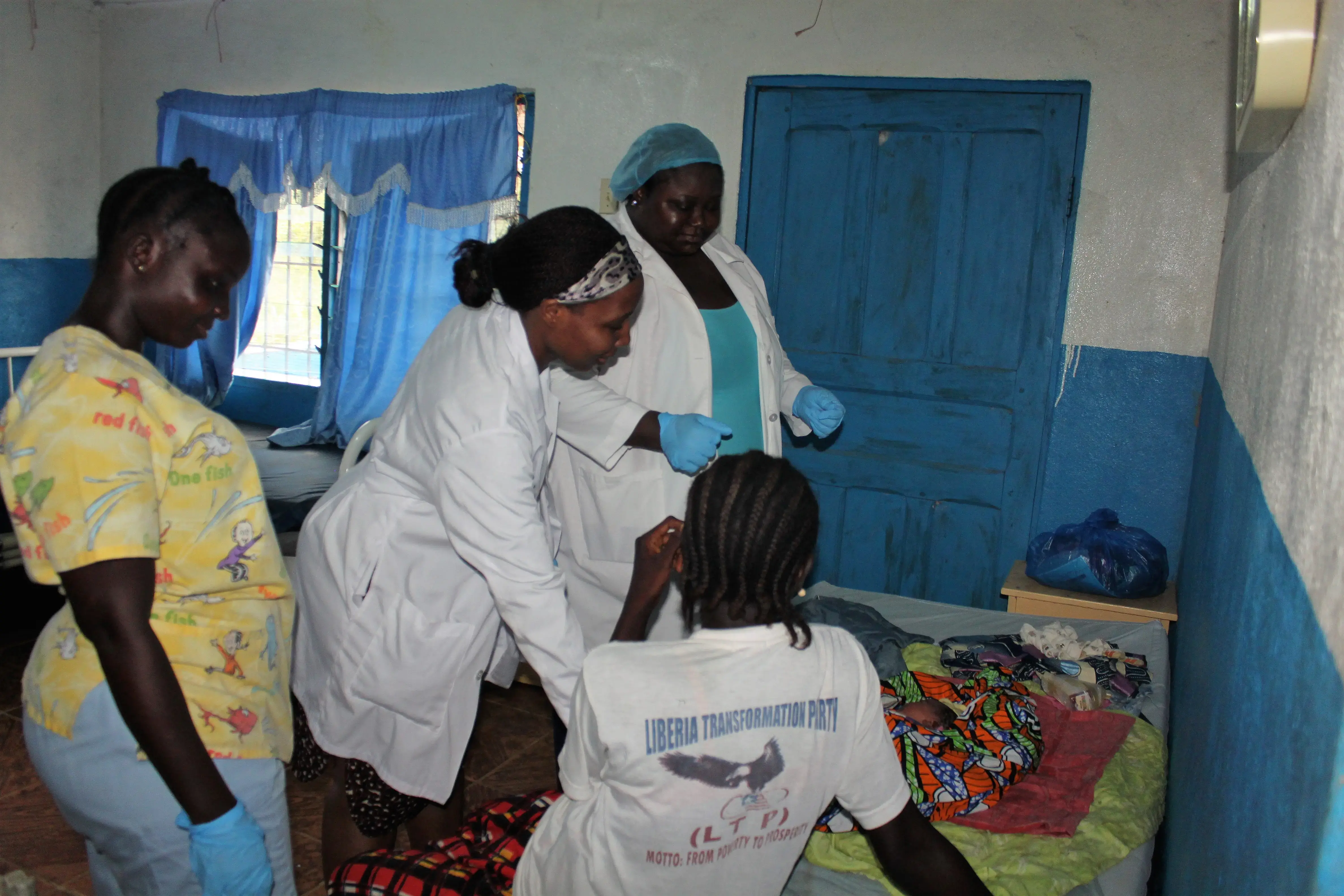 Women Receive Care at Jallah Lone Hospital in Gbarpolu