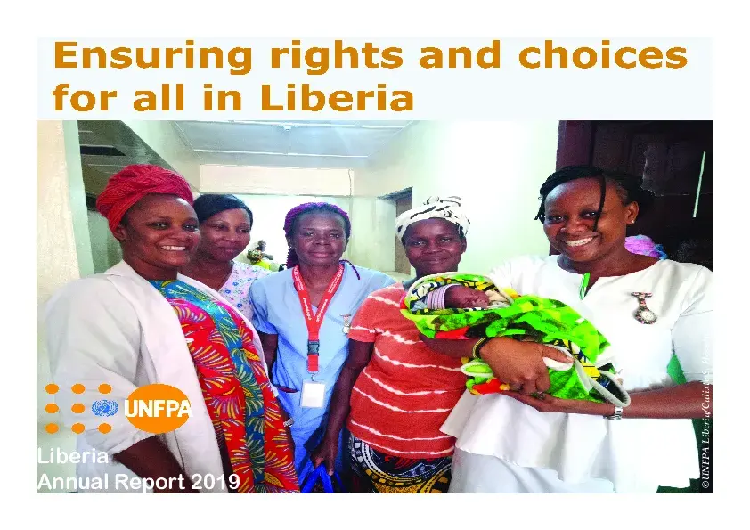 Ensuring rights and choices for all in Liberia